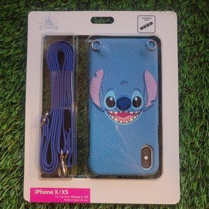 Disney Parks Stitch iPhone X/XS Case with Adjustable Strap